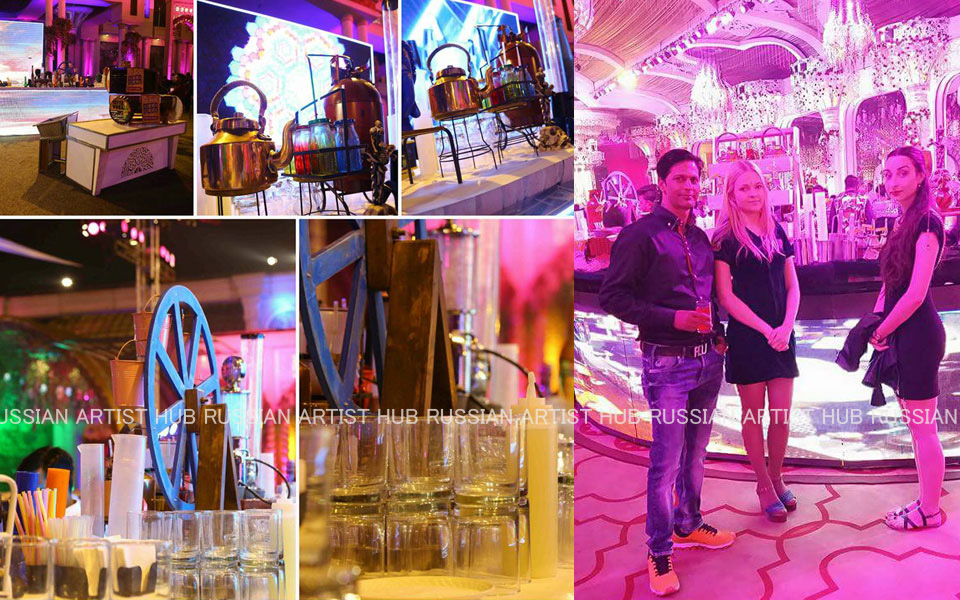 russian female bartenders in delhi